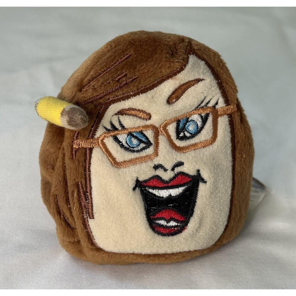 Vintage 90's Silly Slammers #21 Admin Assistant Secretary Bean Bag Toy. Works!!